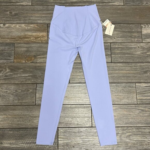 NWT $108 Free People x Hatch Never Better Maternity Leggings Medium Orchid Pants - Picture 6 of 14
